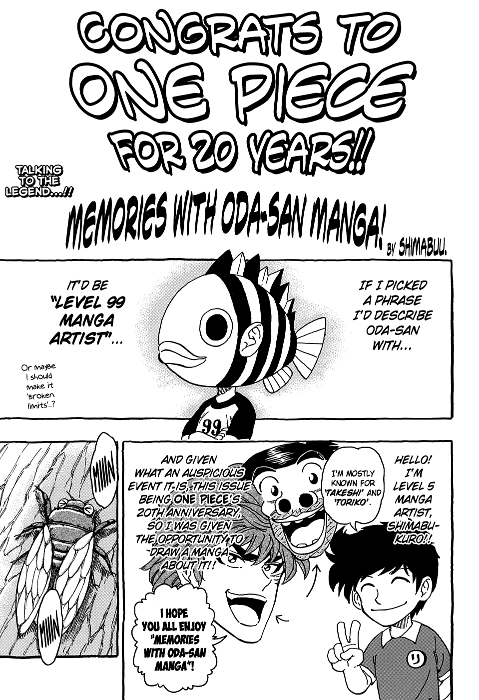 Memories with Oda-san !