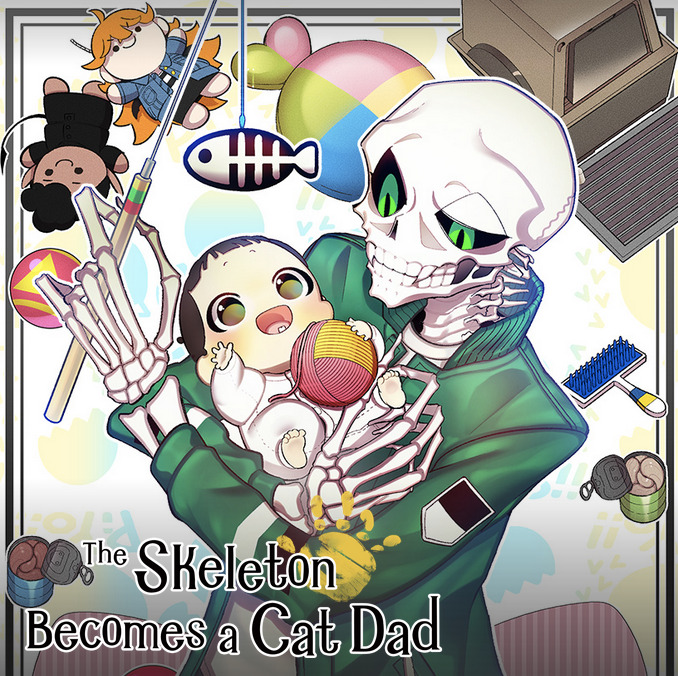 The Skeleton Becomes a Cat Dad