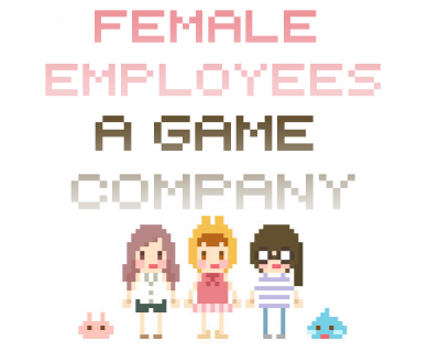 Female employees at a game company