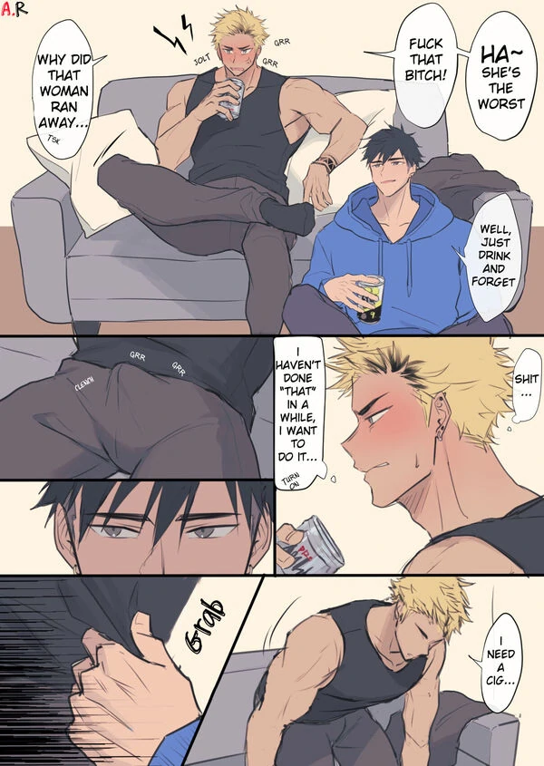 Two People Doing It Under The Influence Of Alcohol