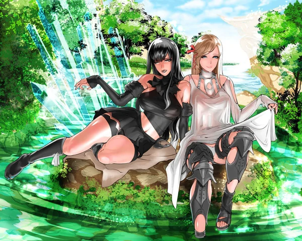 FutaRaid Zeroshiki - Kuro Gal VS Shiro Gal FutaRaid Zeroshiki - Kuro Gal VS Shiro Gal