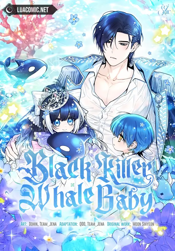 Black Killer Whale Baby Black Killer Whale Baby
